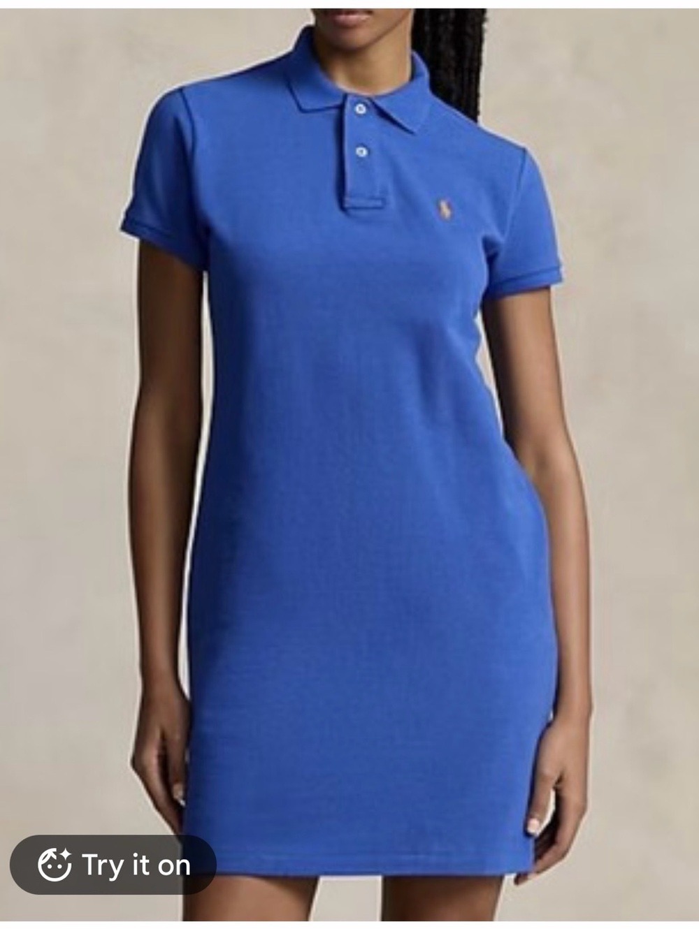 Ralph Lauren Royal Blue Polo Mini Dress